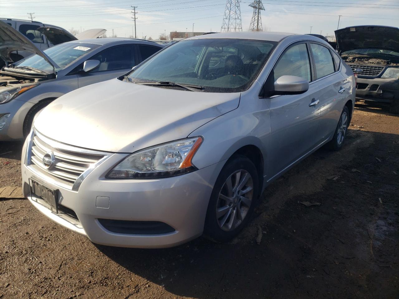 Image 1 of 2013 NISSAN SENTRA S 2013 with VIN 3N1AB7AP6DL643774
