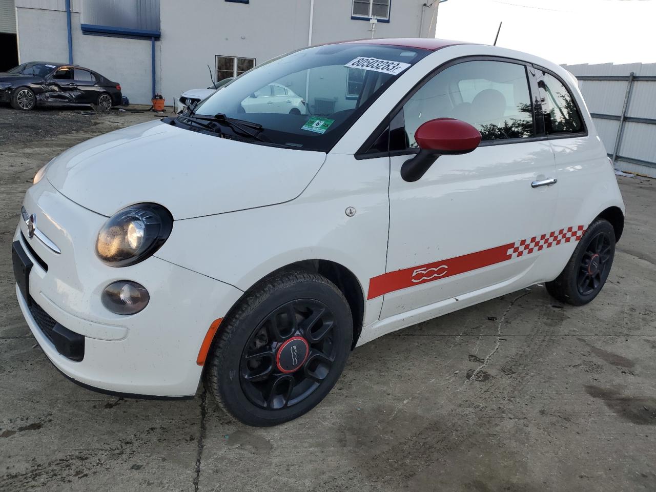 Image 1 of 2015 FIAT 500 POP 2015 with VIN 3C3CFFAR1FT647664