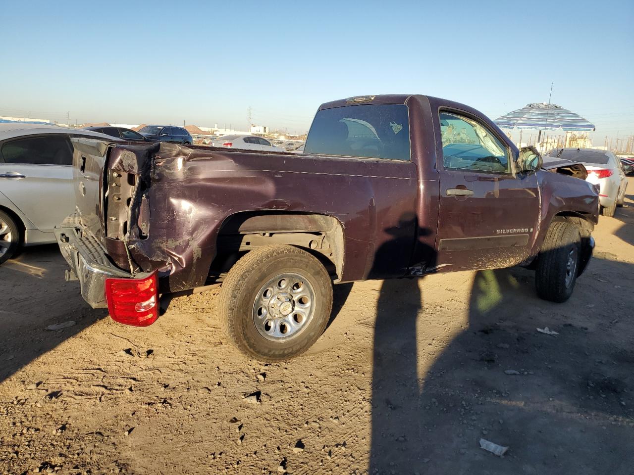 Изображение 3 2008 CHEVROLET SILVERADO C1500 2008 с VIN 1GCEC14C68Z218524