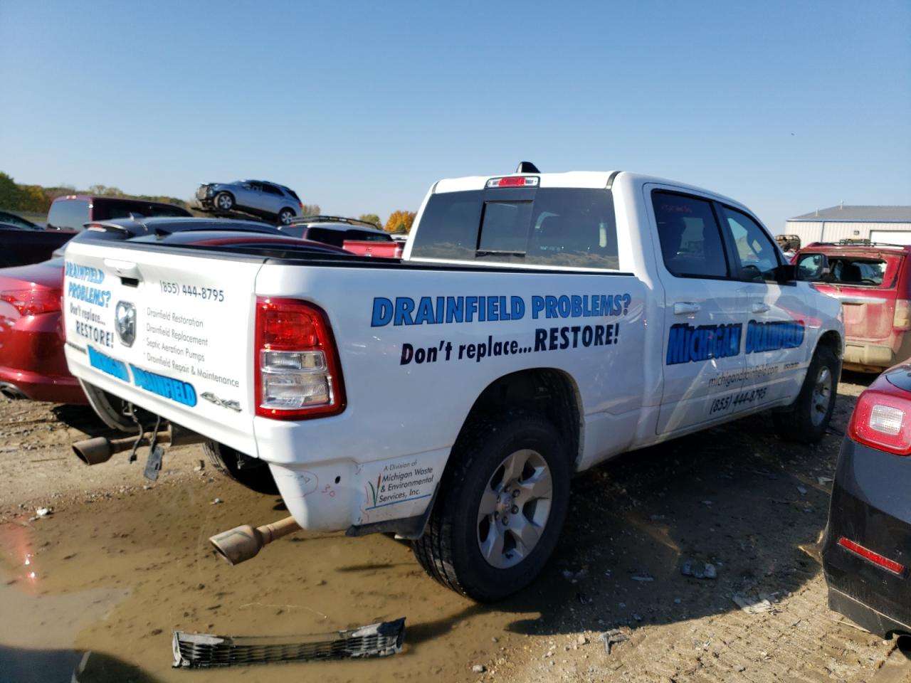 Image 3 of 2022 RAM 1500 BIG HORN/LONE STAR 2022 with VIN 1C6SRFMT5NN344690