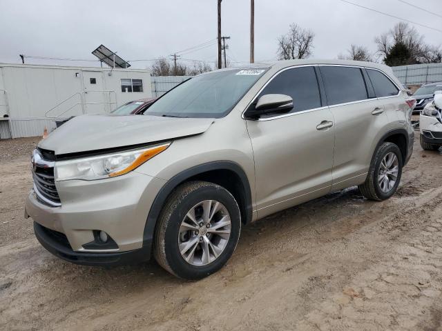 Image 1 of 2014 TOYOTA HIGHLANDER LE 2014 with VIN 5TDZKRFH2ES004848