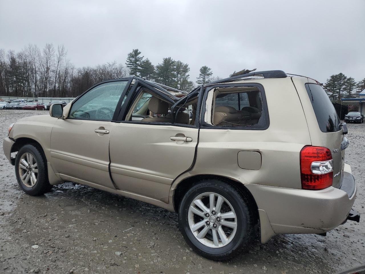 Изображение 2 2006 TOYOTA HIGHLANDER HYBRID 2006 с VIN JTEEW21A360008525
