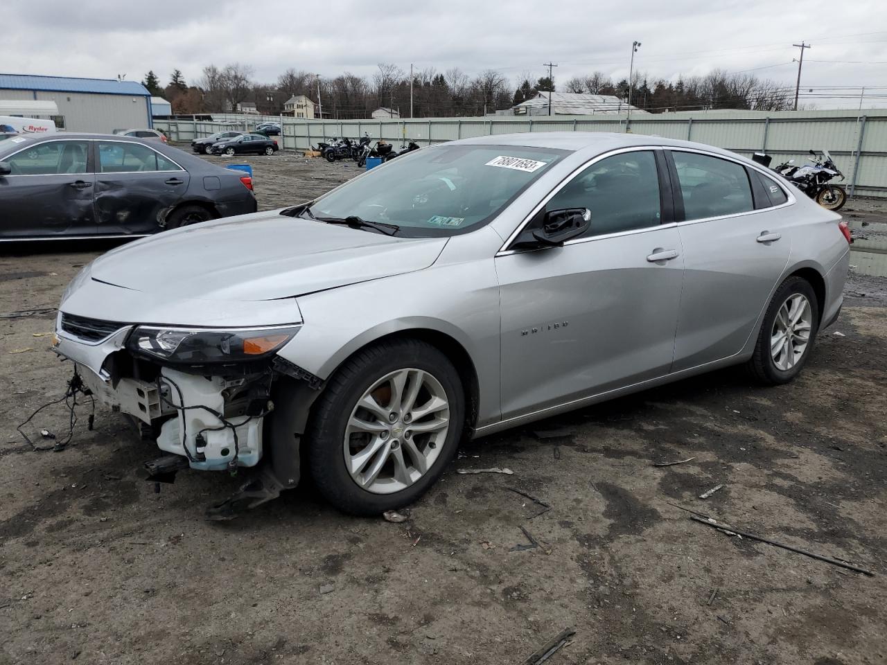 Изображение 1 2017 CHEVROLET MALIBU LT 2017 с VIN 1G1ZE5ST9HF173997
