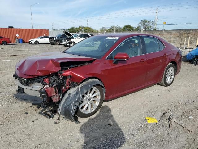 Изображение 1 2021 TOYOTA CAMRY LE 2021 с VIN 4T1C11AK7MU607023