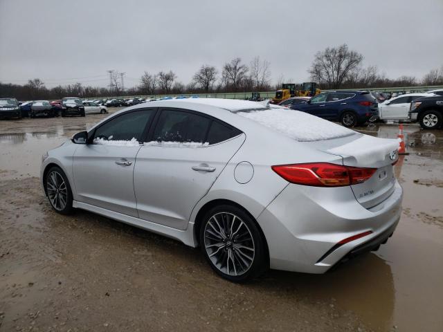 Image 2 of 2018 HYUNDAI ELANTRA SPORT 2018 with VIN KMHD04LB4JU527969