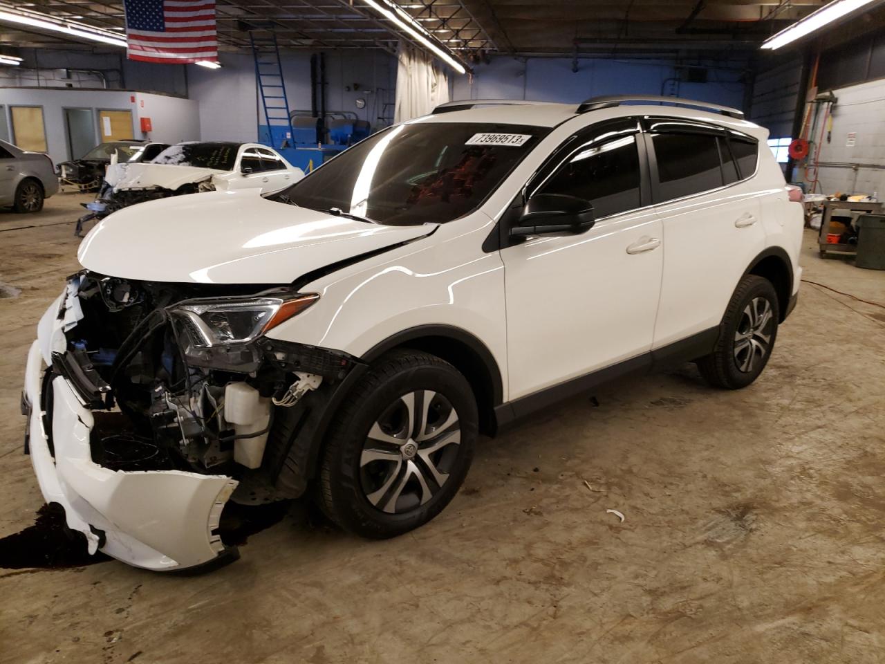 Image 1 of 2017 TOYOTA RAV4 LE 2017 with VIN JTMBFREV7HJ714293