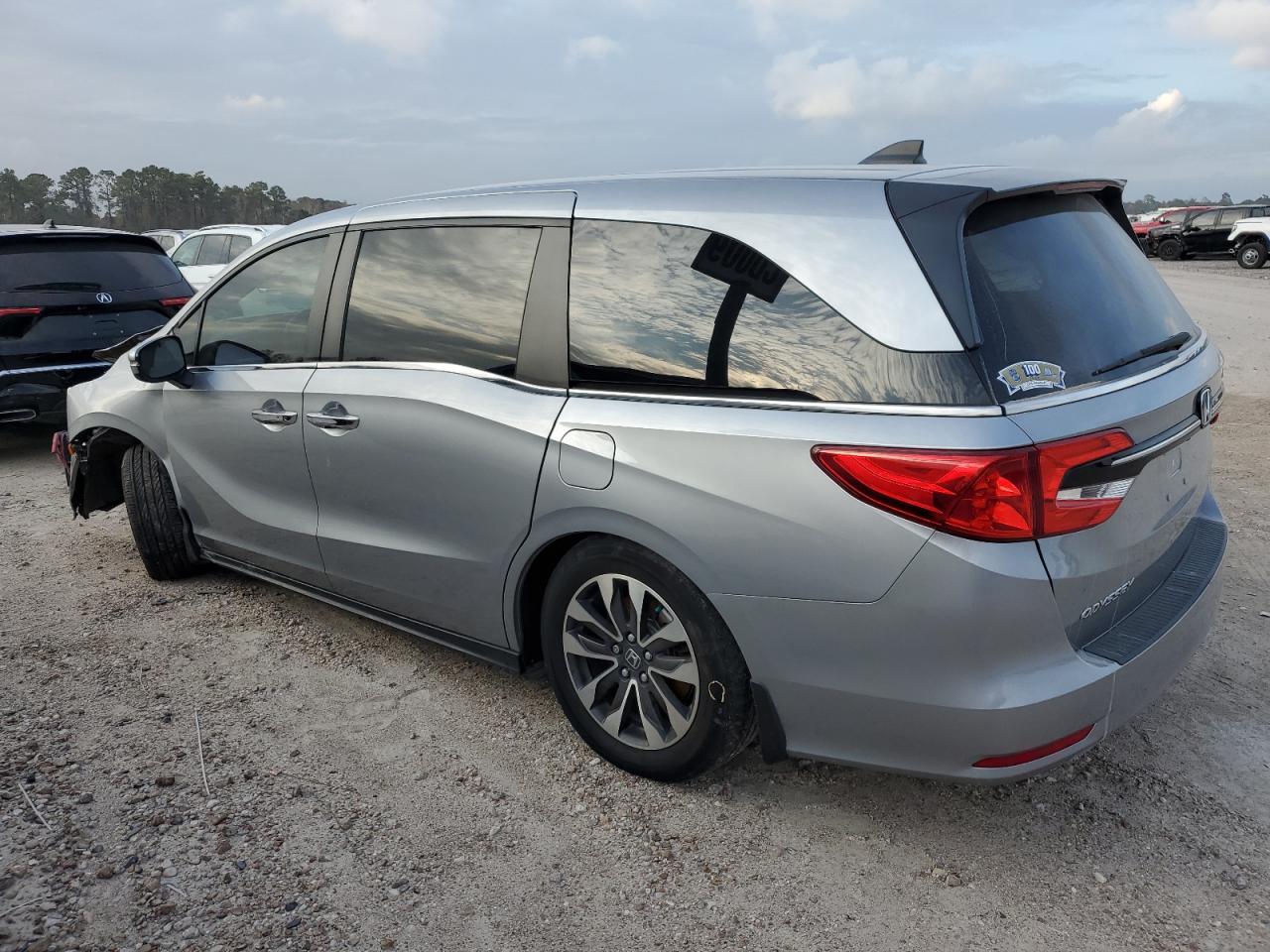 Изображение 2 2021 HONDA ODYSSEY EXL 2021 с VIN 5FNRL6H79MB009533