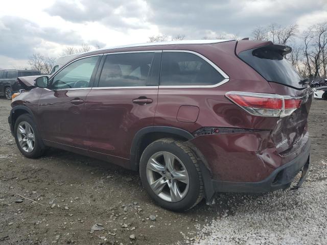 Obraz 2 z 2015 TOYOTA HIGHLANDER LIMITED 2015 z VIN 5TDDKRFH6FS075224