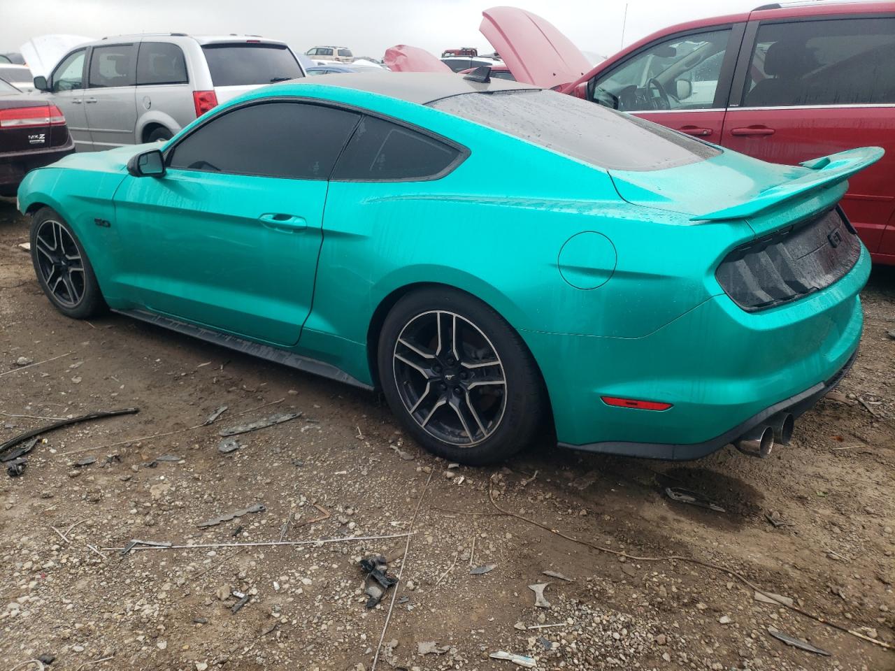 Image 2 of 2020 FORD MUSTANG GT 2020 with VIN 1FA6P8CF5L5190850