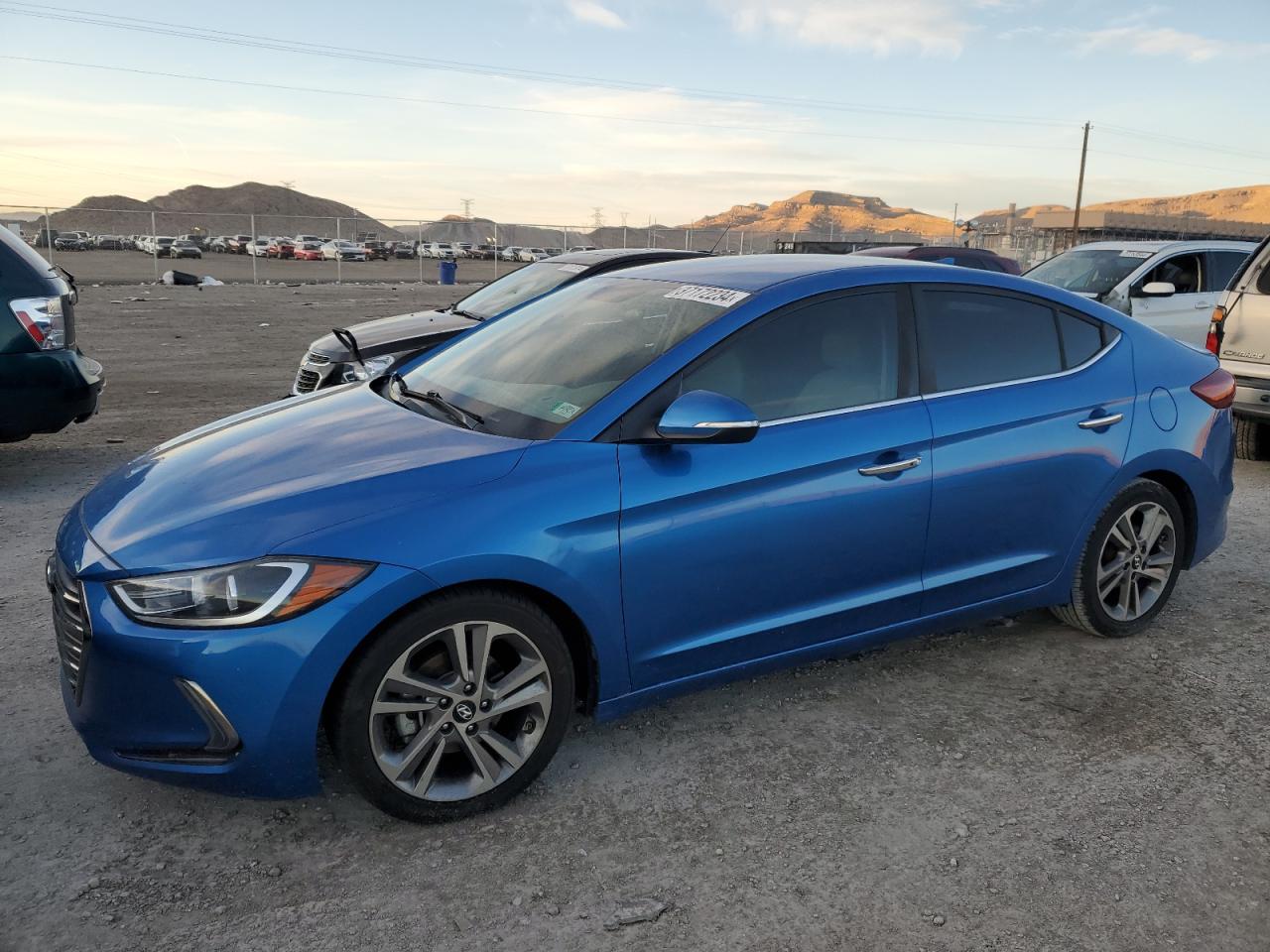 Image 1 of 2017 HYUNDAI ELANTRA SE 2017 with VIN 5NPD84LFXHH030705