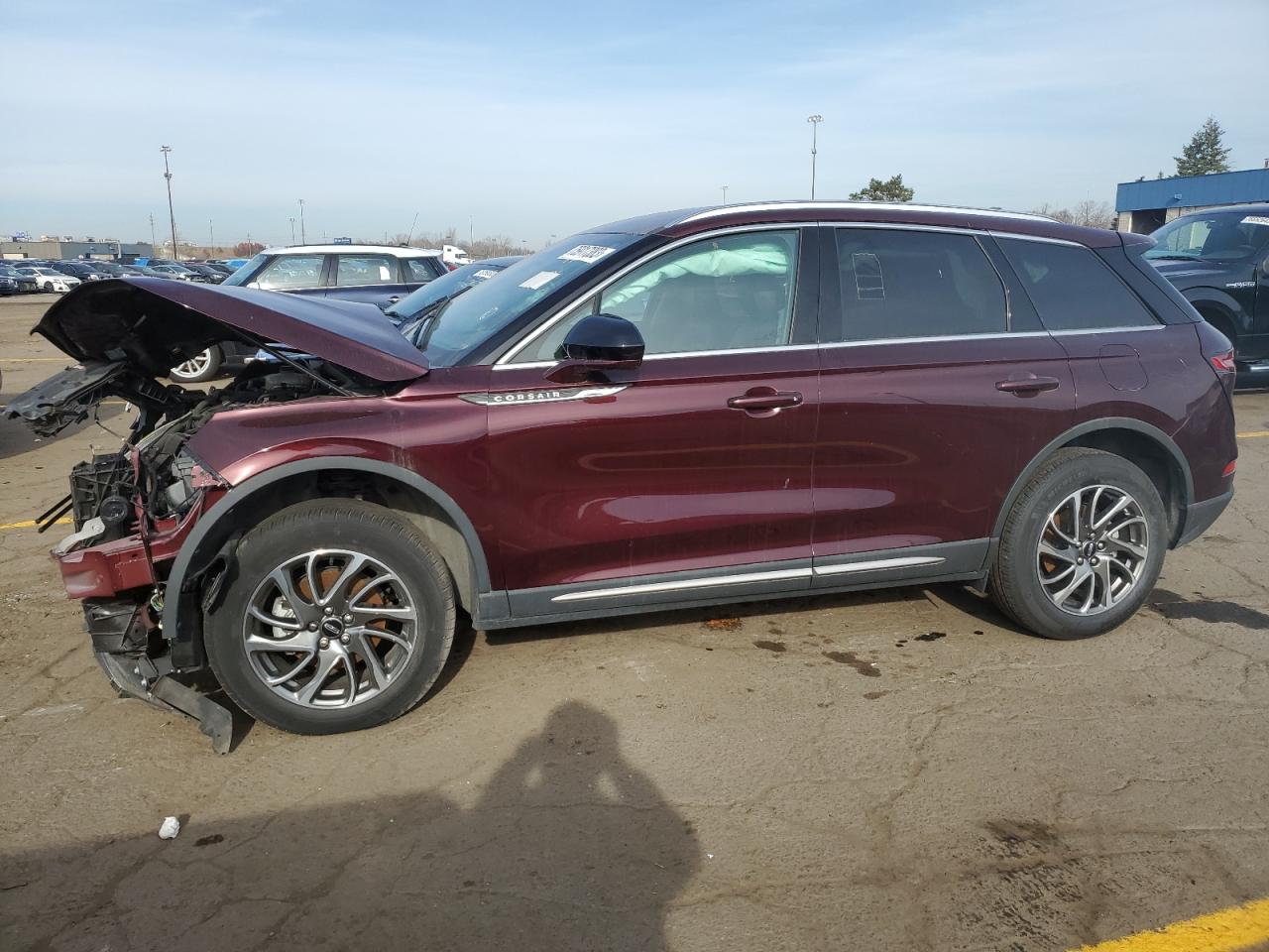 Image 1 of 2021 LINCOLN CORSAIR  2021 with VIN 5LMCJ1D97MUL24496