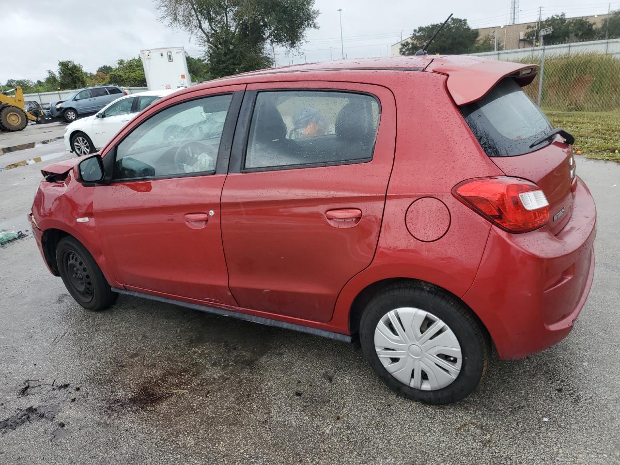 Image 2 of 2017 MITSUBISHI MIRAGE ES 2017 with VIN ML32A3HJ4HH003617