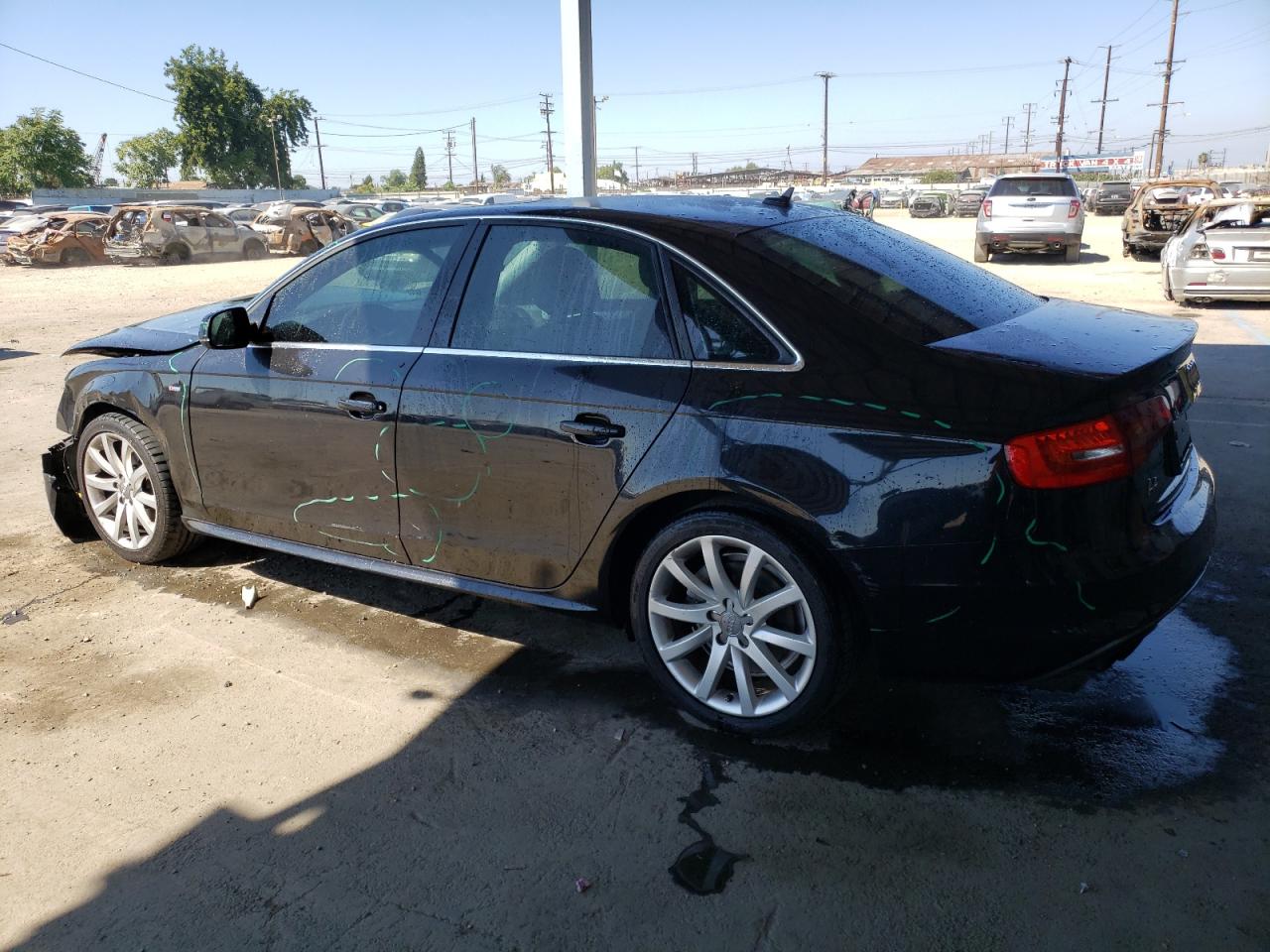 Image 2 of 2014 AUDI A4 PREMIUM 2014 with VIN WAUBFAFL6EN028097