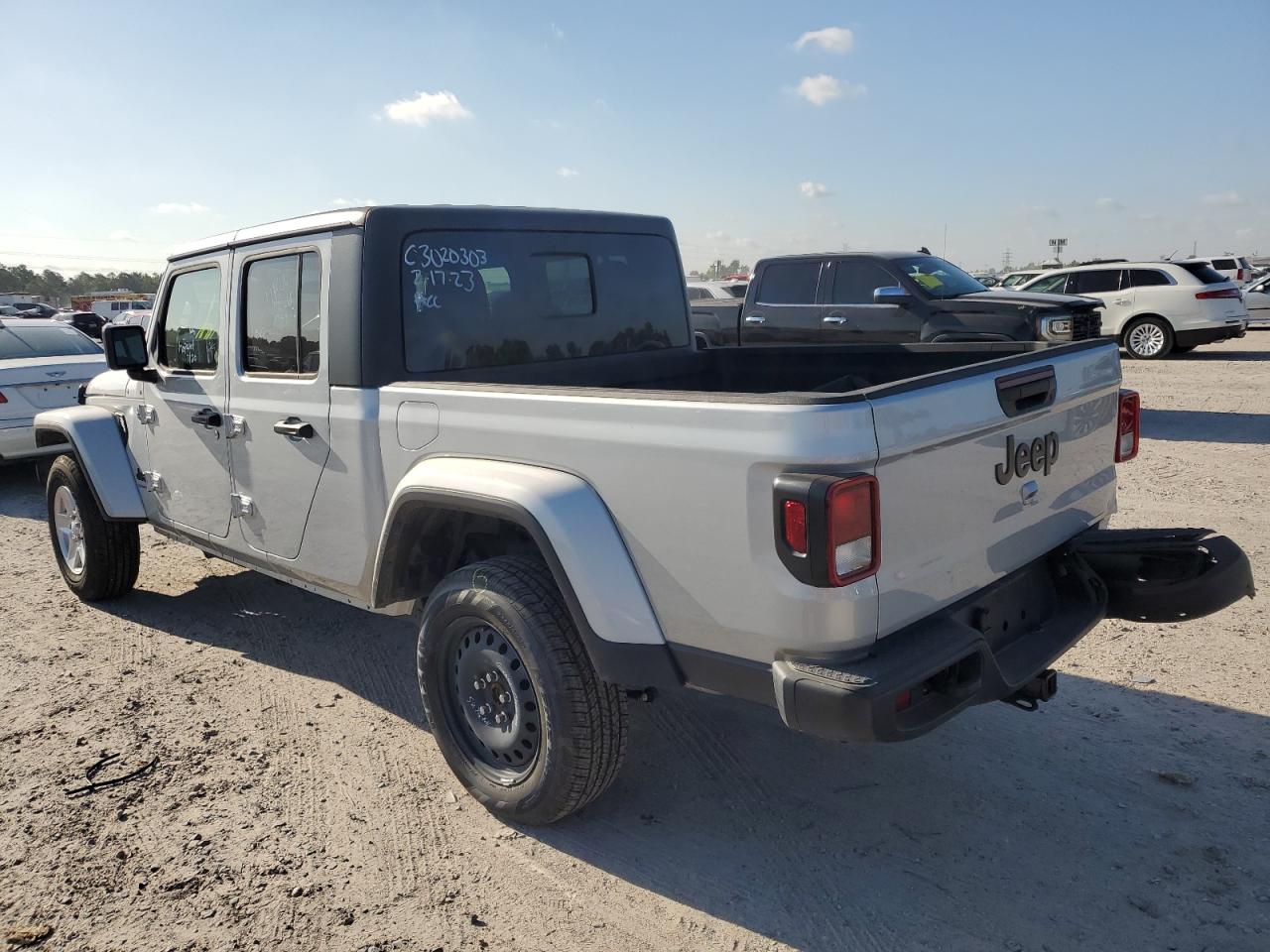 Image 2 of 2023 JEEP GLADIATOR SPORT 2023 with VIN 1C6HJTAG6PL535699