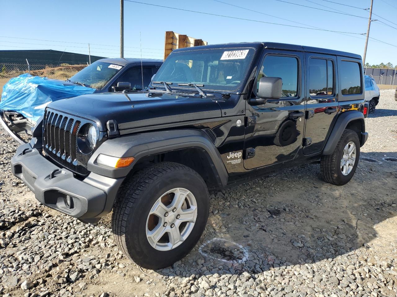 Изображение 1 2021 JEEP WRANGLER UNLIMITED SPORT 2021 с VIN 1C4HJXDN5MW592240