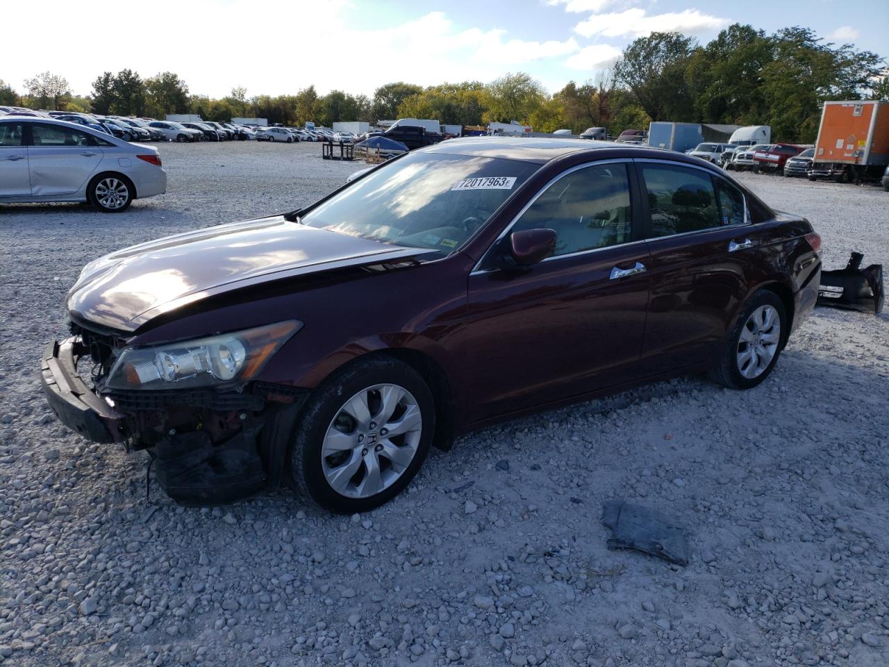 Изображение 1 2008 HONDA ACCORD EXL 2008 с VIN 1HGCP36838A069666