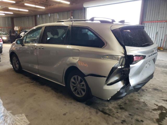 Изображение 2 2022 TOYOTA SIENNA XLE 2022 с VIN 5TDJRKEC6NS118342