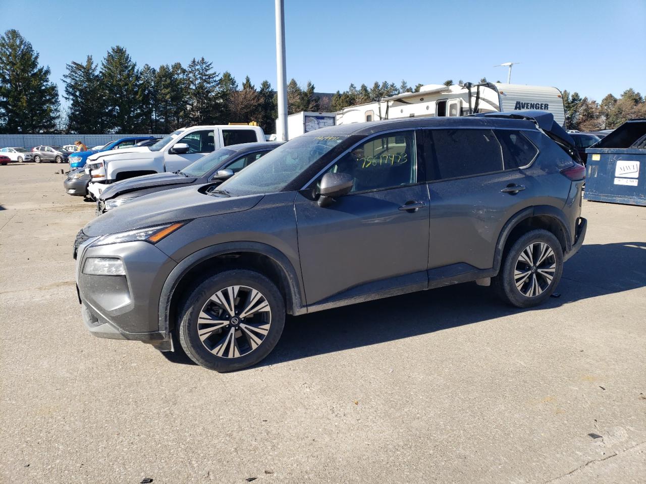 Image 1 of 2021 NISSAN ROGUE SV 2021 with VIN 5N1AT3BB2MC710318