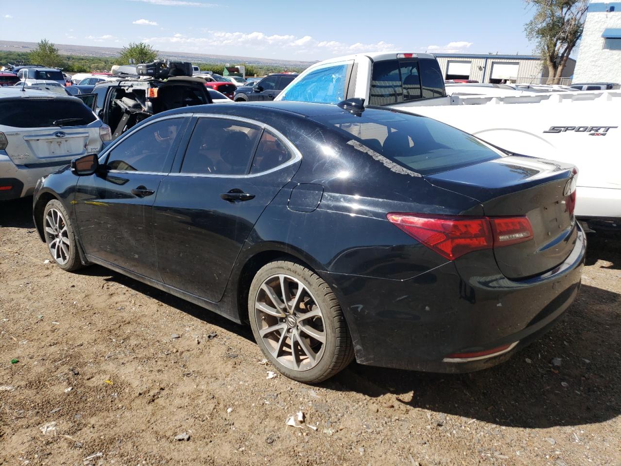 Image 2 of 2015 ACURA TLX ADVANCE 2015 with VIN 19UUB2F74FA800235