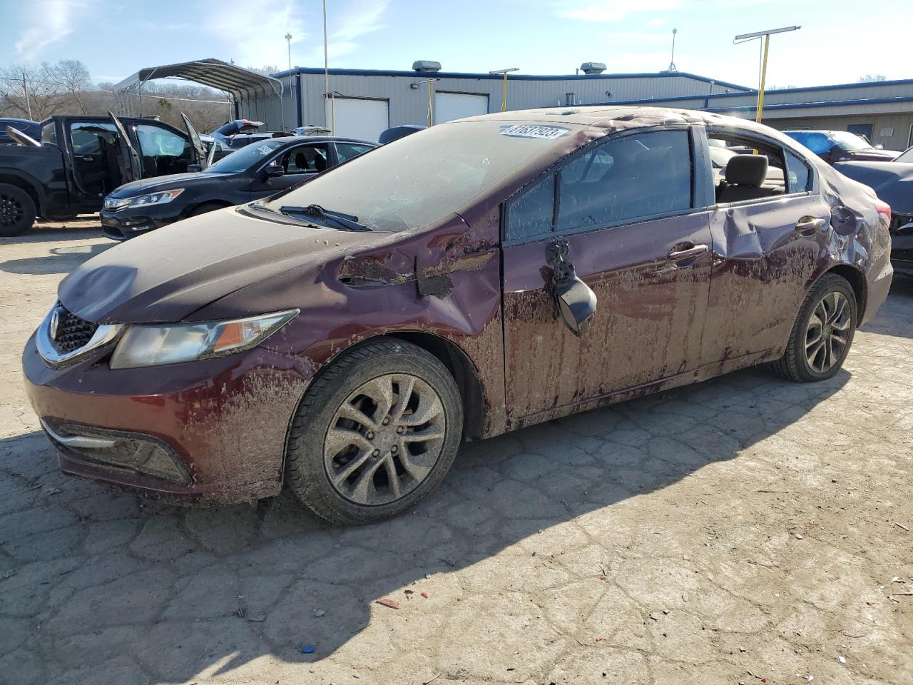 Obraz 1 z 2013 HONDA CIVIC EX 2013 z VIN 19XFB2F82DE226597