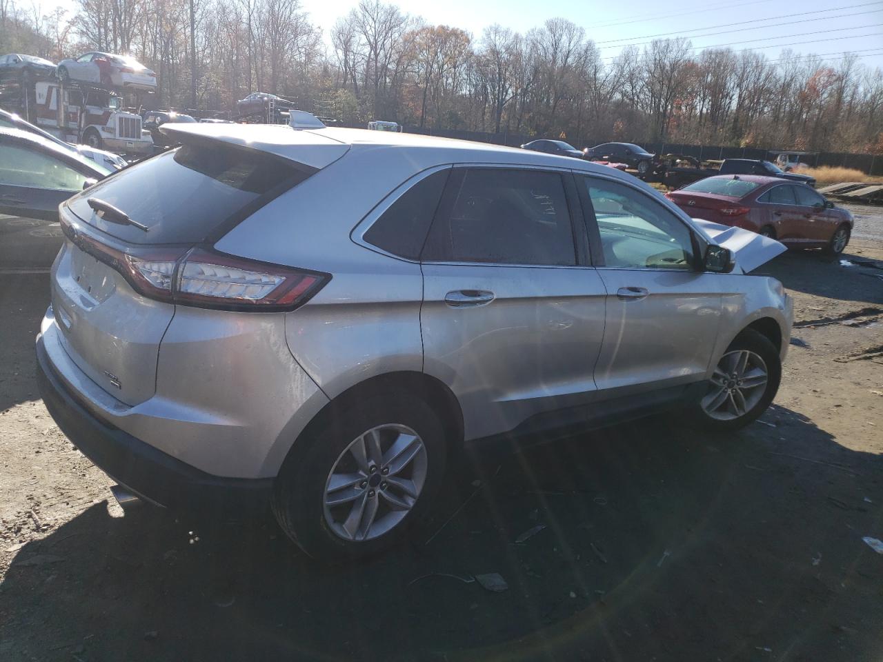 Image 3 of 2018 FORD EDGE SEL 2018 with VIN 2FMPK4J8XJBB48995