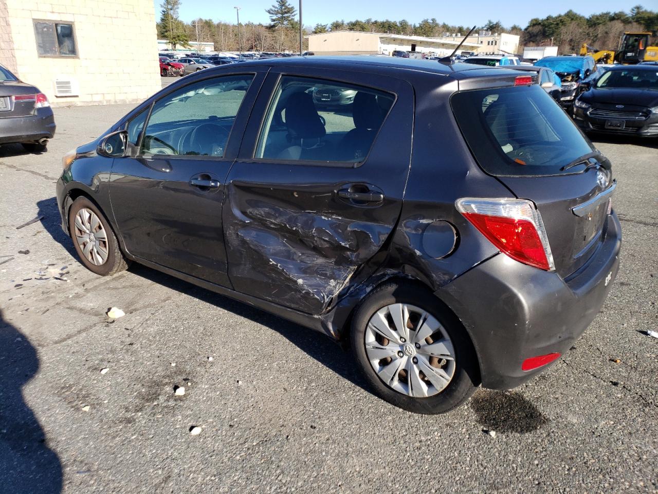 Image 2 of 2012 TOYOTA YARIS  2012 with VIN JTDKTUD37CD503680