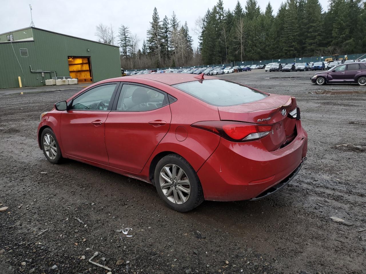 Image 2 of 2015 HYUNDAI ELANTRA SE 2015 with VIN KMHDH4AE2FU223472