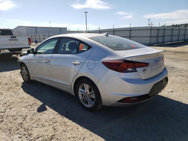 Image 2 of 2019 HYUNDAI ELANTRA SEL 2019 with VIN 5NPD84LF4KH447115