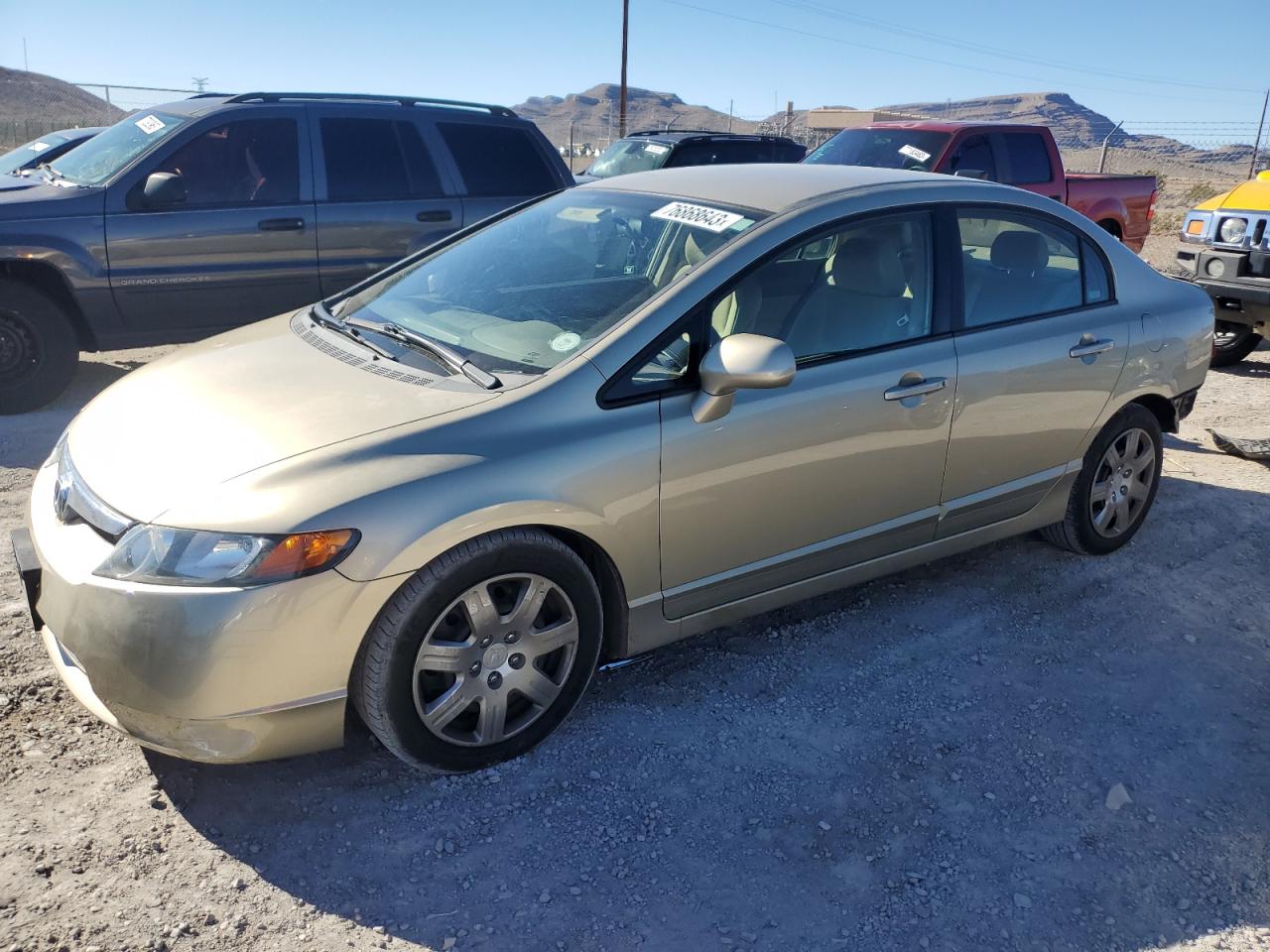 Obraz 1 z 2007 HONDA CIVIC LX 2007 z VIN 1HGFA16597L141482