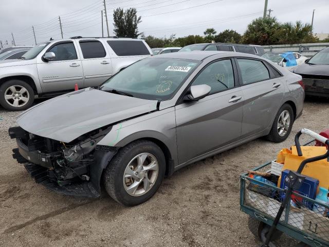Image 1 of 2021 HYUNDAI ELANTRA SE 2021 with VIN KMHLL4AG6MU142919