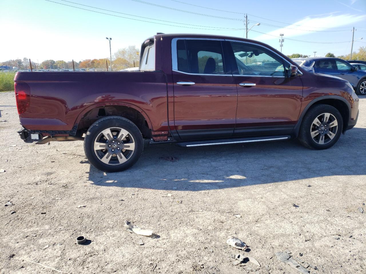 Image 3 of 2017 HONDA RIDGELINE RTL 2017 with VIN 5FPYK3F70HB030591