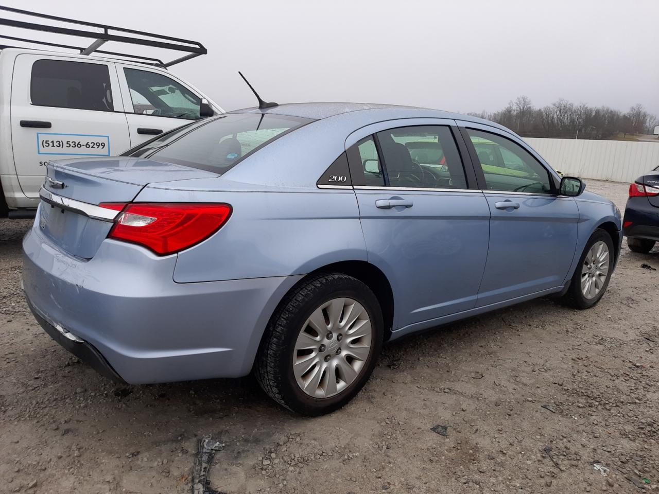 Image 3 of 2012 CHRYSLER 200 LX 2012 with VIN 1C3CCBAB1CN282547
