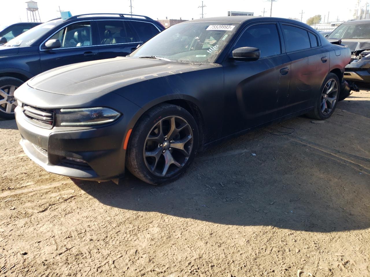 Image 1 of 2015 DODGE CHARGER SXT 2015 with VIN 2C3CDXHG4FH883962