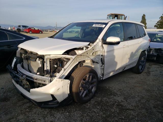 Image 1 of 2023 HONDA PASSPORT EXL 2023 with VIN 5FNYF8H54PB007996