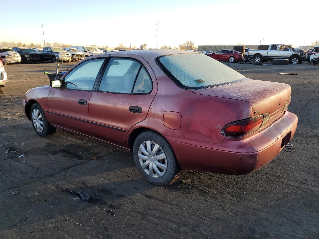 Image 2 of 1997 GEO PRIZM BASE 1997 with VIN 1Y1SK5265VZ401673