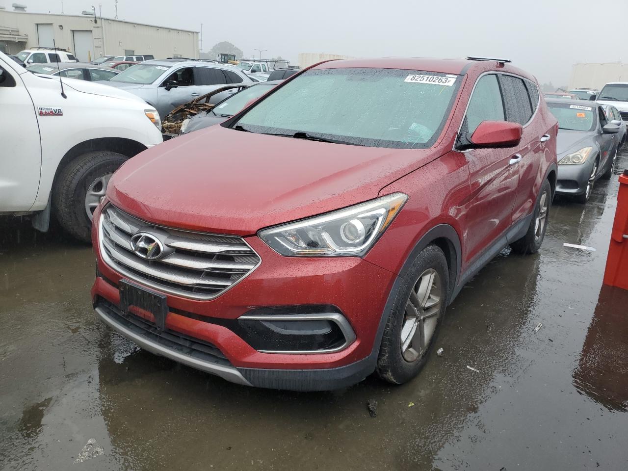 Image 1 of 2017 HYUNDAI SANTA FE SPORT  2017 with VIN 5XYZT3LB9HG408094
