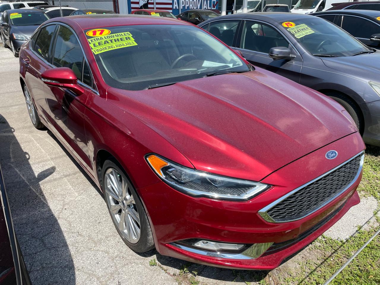 Obraz 1 z 2017 FORD FUSION TITANIUM 2017 z VIN 3FA6P0K96HR269719