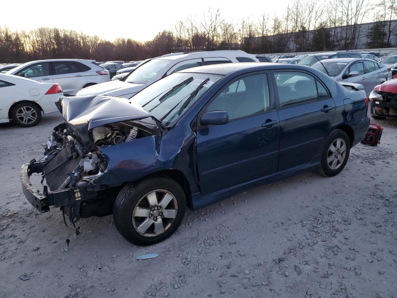 Image 1 of 2007 TOYOTA COROLLA CE 2007 with VIN 2T1BR32E57C805694
