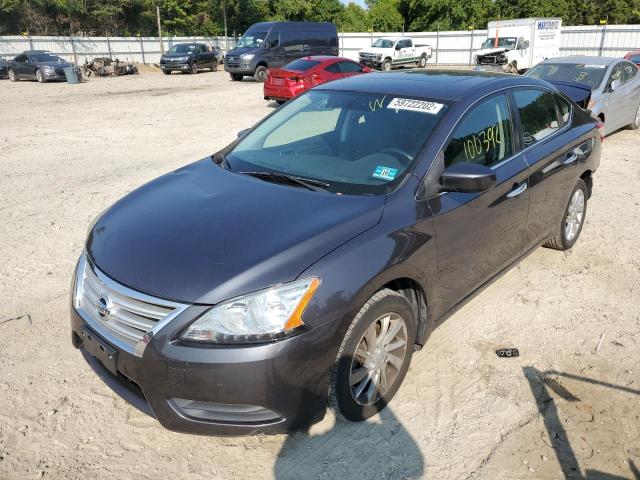 Изображение 2 2015 NISSAN SENTRA S 2015 с VIN 3N1AB7AP2FY377353