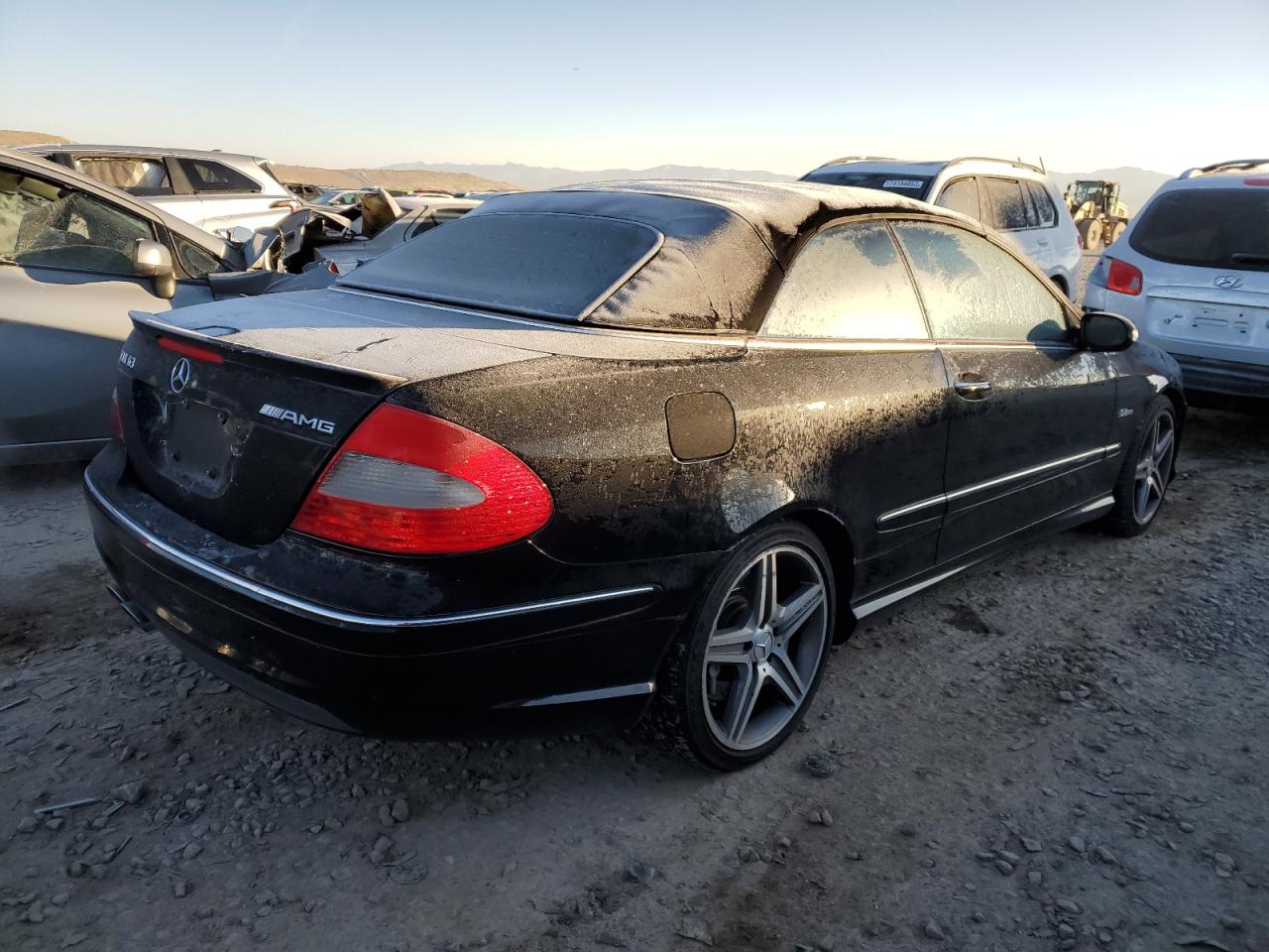 Obraz 3 z 2008 MERCEDES-BENZ CLK 63 AMG 2008 z VIN WDBTK77G28T087086