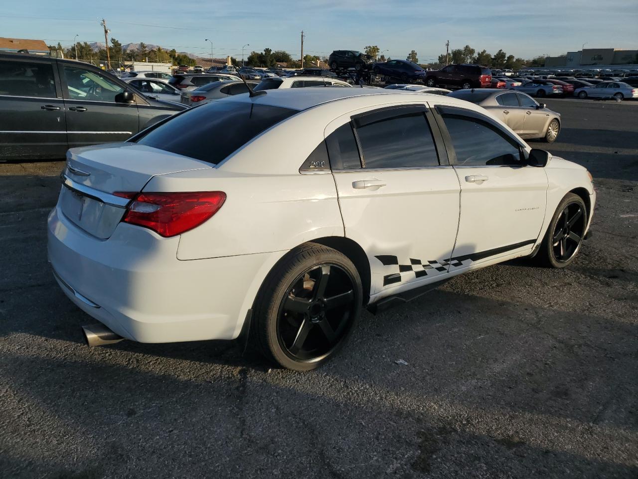 Image 3 of 2013 CHRYSLER 200 LX 2013 with VIN 1C3CCBAB5DN606522