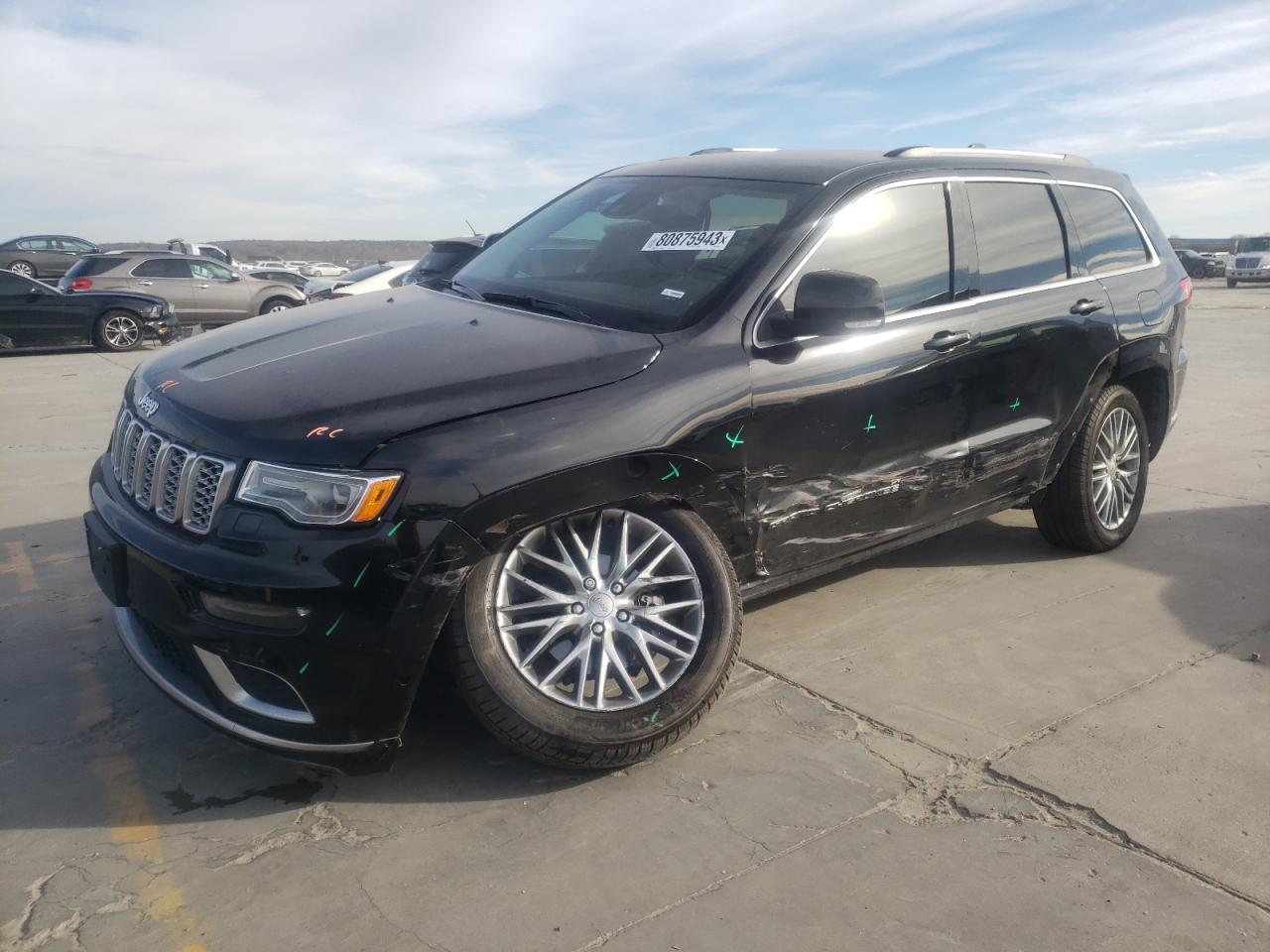 Image 1 of 2017 JEEP GRAND CHEROKEE SUMMIT 2017 with VIN 1C4RJFJGXHC914804