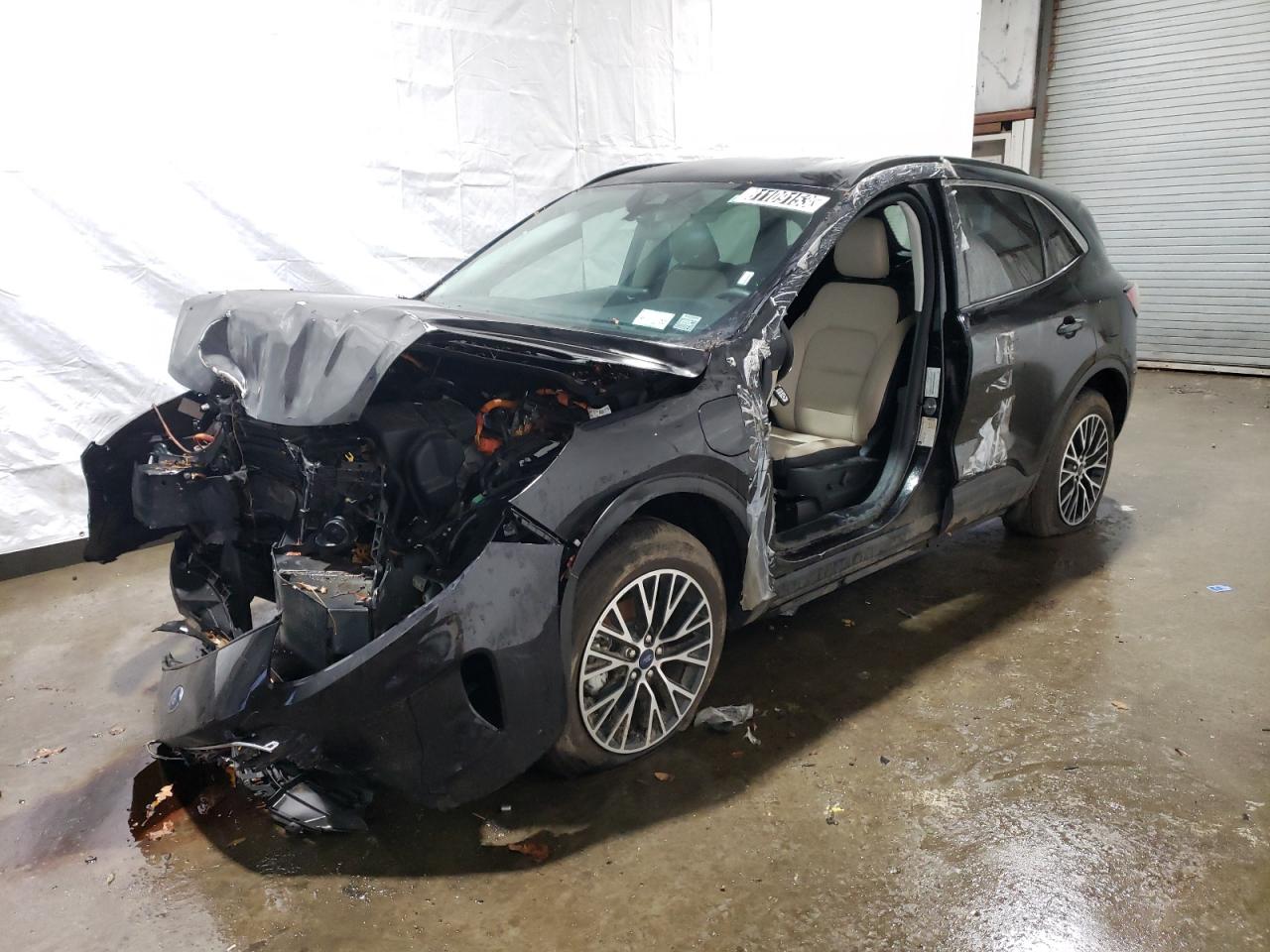 Image 1 of 2021 FORD ESCAPE SEL 2021 with VIN 1FMCU0KZ0MUA66801