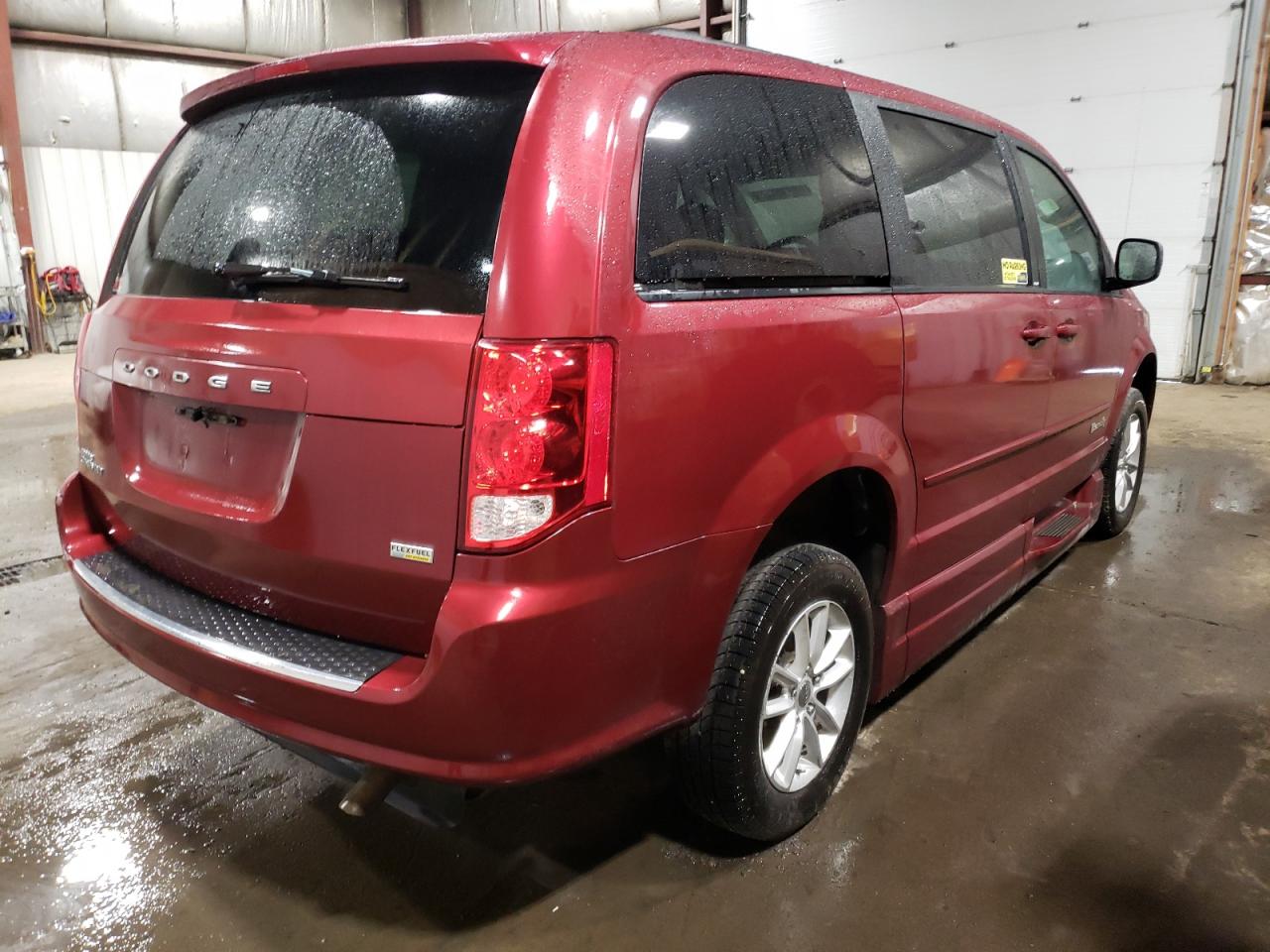 Image 3 of 2014 DODGE GRAND CARAVAN SXT 2014 with VIN 2C4RDGCG6ER263989