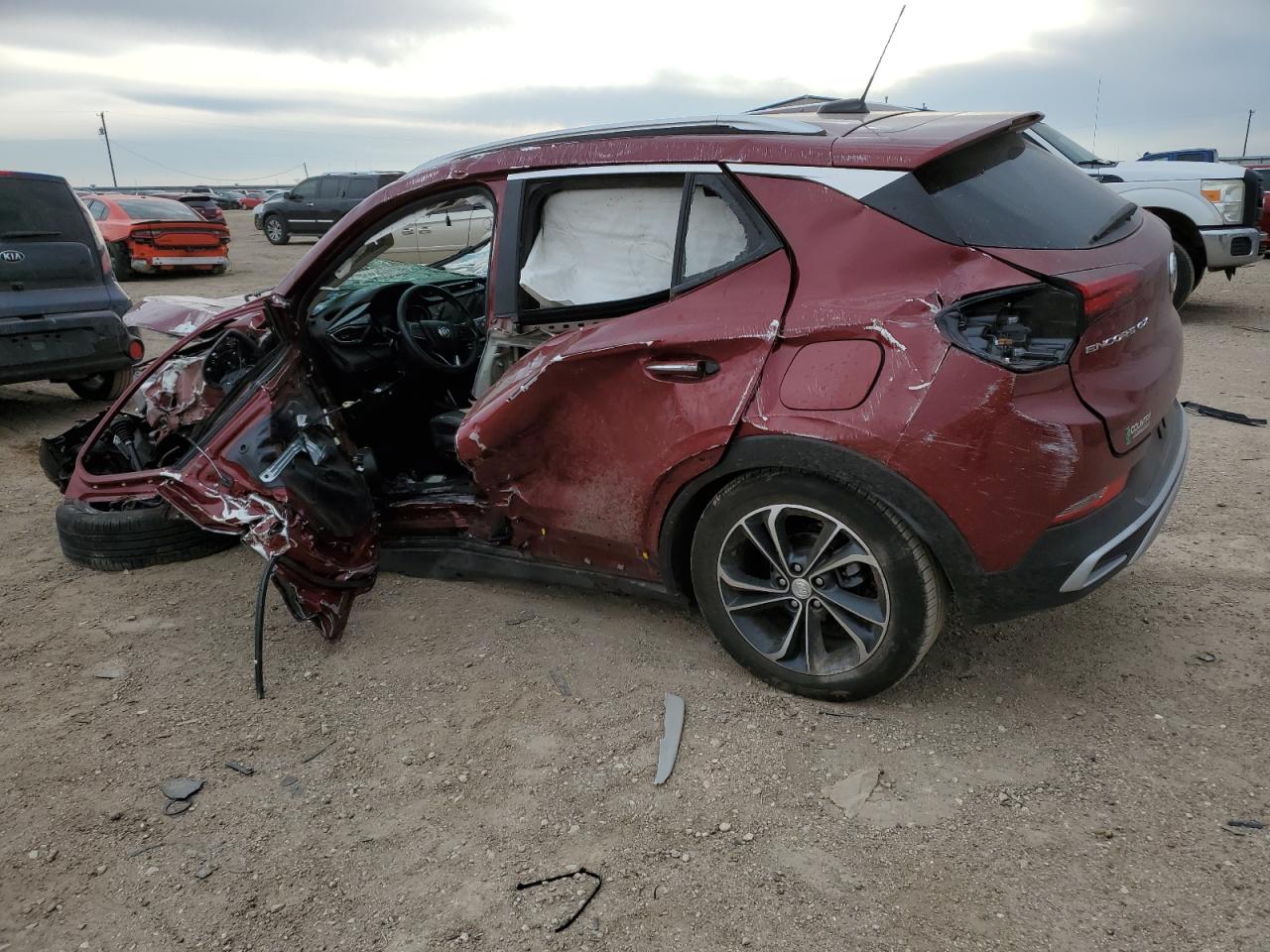 Image 2 of 2022 BUICK ENCORE GX SELECT 2022 with VIN KL4MMDS29NB117092