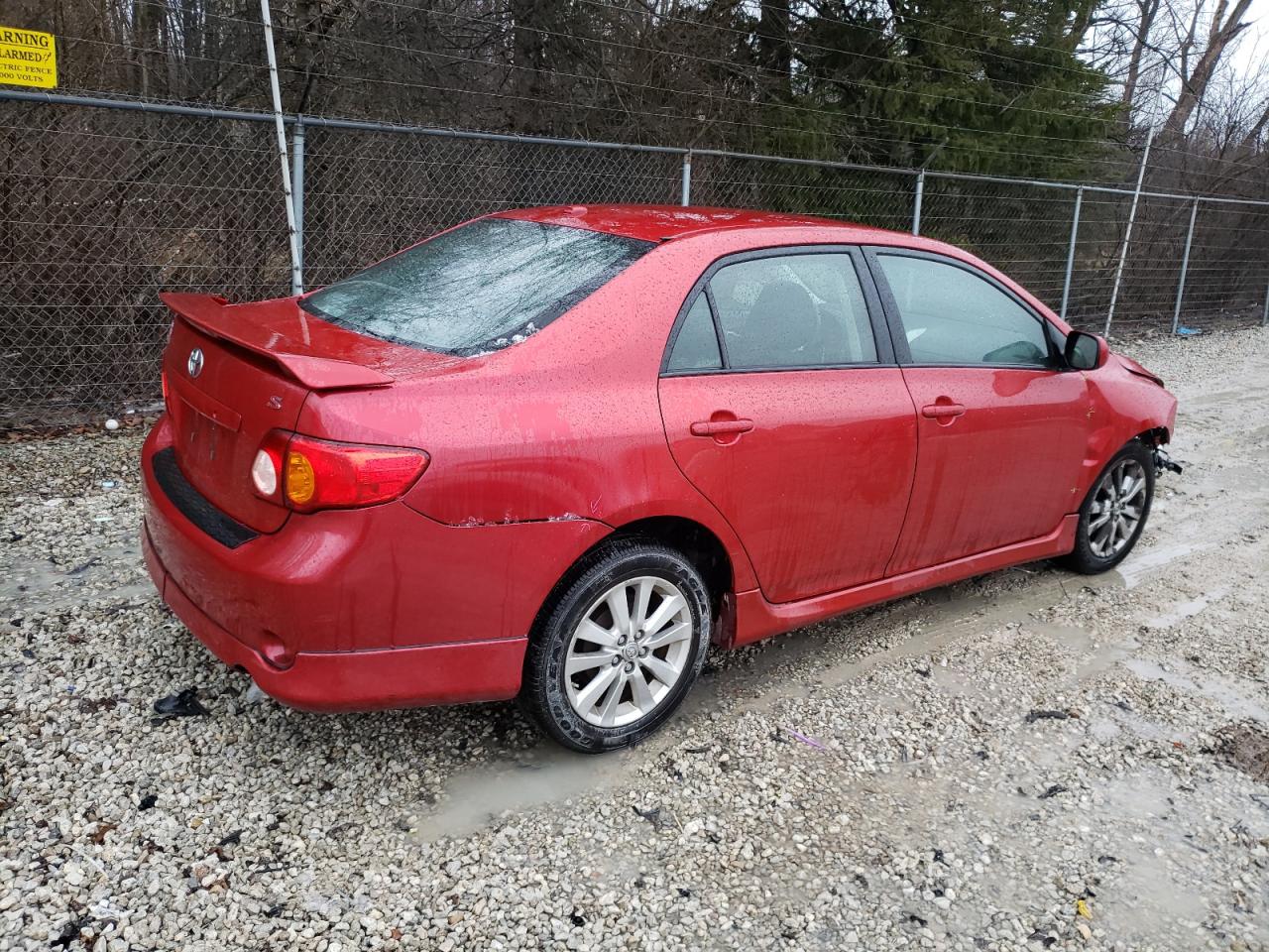 Image 3 of 2010 TOYOTA COROLLA BASE 2010 with VIN 2T1BU4EE0AC292720