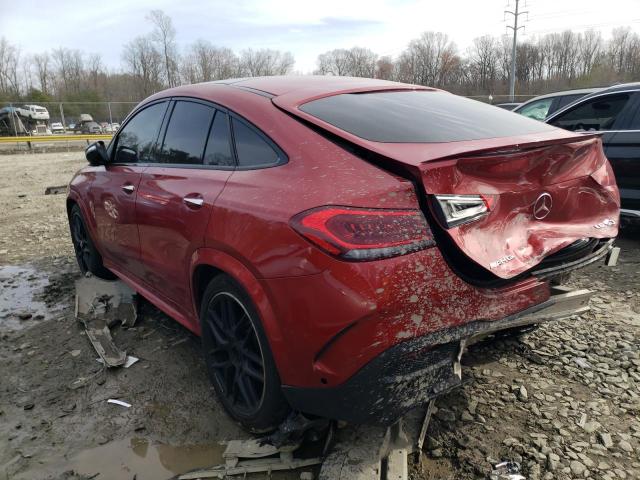 Image 2 of 2021 MERCEDES-BENZ GLE COUPE AMG 53 4MATIC 2021 with VIN 4JGFD6BB5MA293857