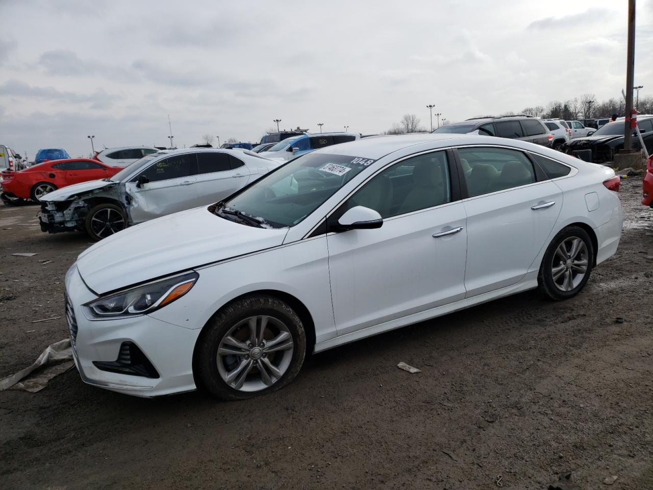 Image 1 of 2018 HYUNDAI SONATA SPORT 2018 with VIN 5NPE34AF8JH631879