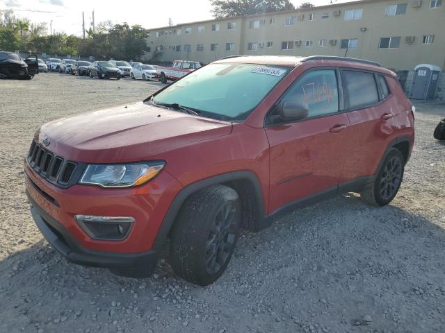 Image 1 of 2021 JEEP COMPASS 80TH EDITION 2021 with VIN 3C4NJCEB5MT526616
