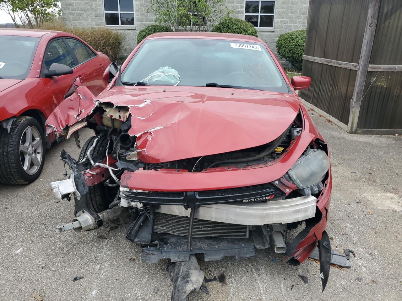 Image 2 of 2014 DODGE DART SXT 2014 with VIN 1C3CDFBB6ED903390